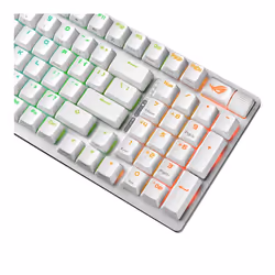 ASUS ROG Strix Scope II 96 Wireless clavier Jouer USB + RF Wireless + Bluetooth Blanc - Vue supplémentaire 2
