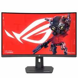 ASUS ROG Strix XG32WCMS, 80 cm (31.5"), 2560 x 1440 pixels, Quad HD, LCD, 1 ms, Noir
