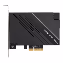 ASUS USB4 PCIe Gen4 Card, PCIe, DisplayPort, USB Type-C, Mâle, PCIe 4.0, Multicolore, PC