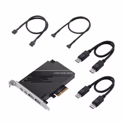 ASUS USB4 PCIe Gen4 Card carte et adaptateur d'interfaces Interne DisplayPort, USB Type-C - Vue supplémentaire 6