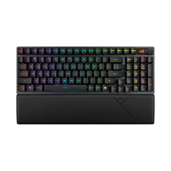 ASUS ROG Scope II 96 RX Clavier de Jeu Mécanique Sans Fil en Layout AZERTY, pour une Performance Sans Compromis