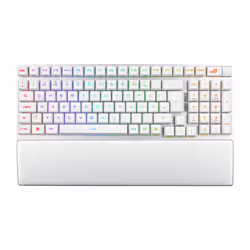 ASUS ROG Strix Scope II 96 RX Wireless clavier Jouer USB + RF Wireless + Bluetooth Blanc