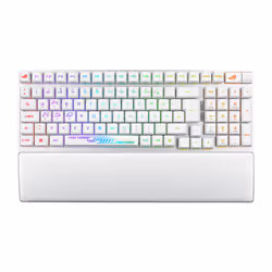 ASUS ROG Strix Scope II 96 RX Wireless clavier Jouer USB + RF Wireless + Bluetooth Blanc