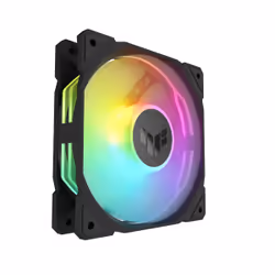 ASUS TUF Gaming TR120 ARGB Reverse Fan - Single Pack Boitier PC Ventilateur 12 cm Noir