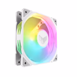 ASUS TUF GAMING TR120 ARGB REVERSE 1-pack White Boitier PC Refroidisseur d'air 12 cm Blanc