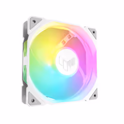 ASUS TUF GAMING TR120 ARGB REVERSE 1-pack White Boitier PC Refroidisseur d'air 12 cm Blanc