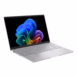 ASUS Vivobook S 15 S5507QA-MA051W Qualcomm Snapdragon X1P-42-100 Ordinateur portable 39,6 cm (15.6") 3K 16 Go LPDDR5x-SDRAM 1 To SSD Wi-Fi 7 (802.11be) Windows 11 Home Argent
