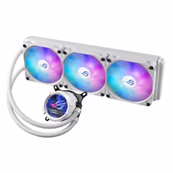 ASUS ROG Strix LC III 360 ARGB White Edition Boitier PC Refroidisseur de liquide tout-en-un 12 cm Blanc