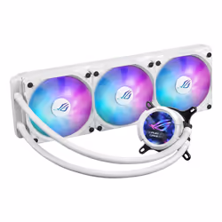 ASUS ROG Strix LC III 360 ARGB White Edition Boitier PC Refroidisseur de liquide tout-en-un 12 cm Blanc