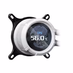 ASUS ROG Strix LC III 360 ARGB White Edition Boitier PC Refroidisseur de liquide tout-en-un 12 cm Blanc - Vue supplémentaire 5