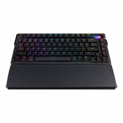 ASUS ROG Azoth Extreme clavier Jouer USB + RF Wireless + Bluetooth QWERTZ Français Noir - Vue supplémentaire 2