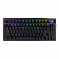 ASUS ROG Azoth Extreme clavier Jouer USB + RF Wireless + Bluetooth QWERTZ Français Noir - Vue supplémentaire 6