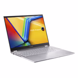 ASUS Vivobook S 14 Flip OLED TP3402VA-DRKN451W Intel® Core™ i9 i9-13900H Hybride (2-en-1) 35,6 cm (14") Écran tactile 2.8K 16 Go DDR4-SDRAM 1 To SSD Wi-Fi 6E (802.11ax) Windows 11 Home Argent