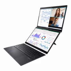 ASUS Zenbook Duo UX8406MA-DRQL411W Intel Core Ultra 7 155H 2-en-1 14" PC portable Tactile 16Go 1To SSD Gris - Vue supplémentaire 5