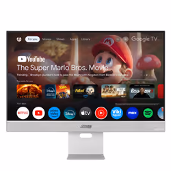 ASUS ZenScreen Smart Monitor MS27UC, 68,6 cm (27"), 3840 x 2160 pixels, 4K Ultra HD, LCD, 5 ms, Gris