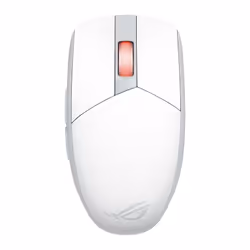 ASUS ROG Strix Impact III Wireless, Ambidextre, Optique, RF sans fil + Bluetooth, 36000 DPI, Blanc