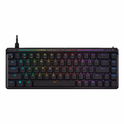 ASUS ROG Falchion Ace HFX, 65%, Avec fil, USB, Magnetic-mechanical key switch, LED RGB, Noir