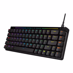 ASUS ROG Falchion Ace HFX clavier Jouer USB QWERTZ Allemand Noir - Vue supplémentaire 5