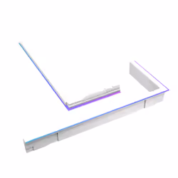 ASUS TUF GAMING GT502 Horizon ARGB Lighting Kit White Kit d'amélioration de l'éclairage RVB - Vue supplémentaire 7