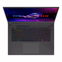 ASUS ROG Strix G16 STRIX-G16-G614JIR-DR167W Intel® Core™ i9 i9-14900HX Ordinateur portable 40,6 cm (16") WQXGA 32 Go DDR5-SDRAM 1 To SSD NVIDIA GeForce RTX 4070 Wi-Fi 6E (802.11ax) Windows 11 Home Gris