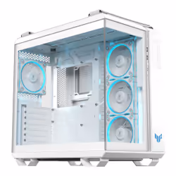 ASUS TUF GAMING GT502 Horizon TG ARGB White Midi Tower Blanc - Vue supplémentaire 4