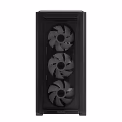 ASUS A23 PLUS TG ARGB BLACK, PC, Noir, micro ATX, Mini-ITX, Multi, 16,5 cm, 38 cm
