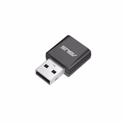 ASUS USB-BE92 Nano, Sans fil, USB, WLAN, Wi-Fi 7 (802.11be), 2882 Mbit/s, Noir