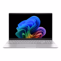 ASUS Vivobook S 15 OLED S5507QA-DRMA112W Qualcomm Snapdragon X1E-78-100 Ordinateur portable 39,6 cm (15.6") 3K 32 Go LPDDR5x-SDRAM 1 To SSD Wi-Fi 7 (802.11be) Windows 11 Home Argent