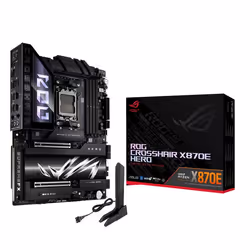 ASUS ROG CROSSHAIR X870E HERO AMD X870E Emplacement AM5 ATX - Vue supplémentaire 13