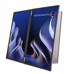 ASUS ZenScreen Duo OLED MQ149CD écran plat de PC 35,6 cm (14") 1920 x 1200 pixels WUXGA Argent