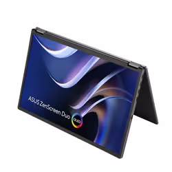 ASUS ZenScreen Duo OLED MQ149CD écran plat de PC 14" WUXGA Argent - Vue supplémentaire 5
