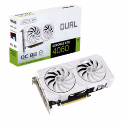 ASUS Dual -RTX4060-O8G-EVO-WHITE NVIDIA GeForce RTX 4060 8 Go GDDR6 - Vue supplémentaire 12