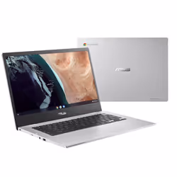 ASUS Chromebook CX1400CKA-NK0724, Intel® Celeron® N, 1,1 GHz, 35,6 cm (14"), 1920 x 1080 pixels, 8 Go, 128 Go