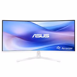 ASUS VU34WCIP-W, 86,4 cm (34"), 3440 x 1440 pixels, Wide Quad HD, 1 ms, Blanc