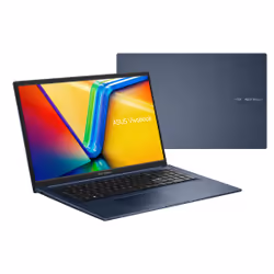 ASUS Vivobook 17 P1704VA-AU491X Intel® Core™ i7 i7-1355U Ordinateur portable 43,9 cm (17.3") Full HD 16 Go DDR4-SDRAM 512 Go SSD Wi-Fi 6E (802.11ax) Windows 11 Pro Bleu