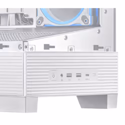 ASUS A31 Plus TG ARGB WHITE Midi Tower Blanc - Vue supplémentaire 7