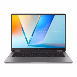 ASUS Vivobook 14 Flip TP3407SA-QL064W Intel Core Ultra 7 258V Hybride (2-en-1) 35,6 cm (14") Écran tactile WUXGA 32 Go LPDDR5x-SDRAM 1 To SSD Wi-Fi 7 (802.11be) Windows 11 Home Gris
