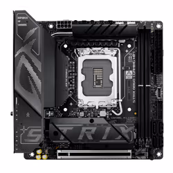 ASUS ROG STRIX B860-I GAMING WIFI, Intel, LGA 1851 (Socket V1), Intel Core Ultra (Series 2), DDR5-SDRAM, 128 Go, DIMM
