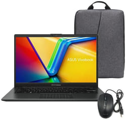 PC Portable ASUS VivoBook 14 S1404  Win 11 - 14 FHD 60Hz - AMD Ryzen 5 7520U - RAM 16Go - 512Go SSD + Sacoche + Souris