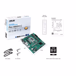 ASUS PRO H810M-C-CSM Intel H810 LGA 1851 (Socket V1) micro ATX - Vue supplémentaire 7
