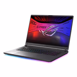 ASUS ROG Strix G18 G815LW-DRS9056W Intel Core Ultra 9 275HX Ordinateur portable 45,7 cm (18") WQXGA 32 Go DDR5-SDRAM 1 To SSD NVIDIA GeForce RTX 5080 Wi-Fi 7 (802.11be) Windows 11 Home Noir, Gris