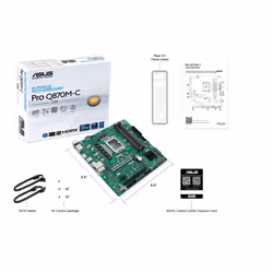 ASUS PRO Q870M-C-CSM LGA 1851 (Socket V1) micro ATX
