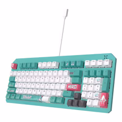 ASUS TUF Gaming K3 Gen II Hatsune Miku Edition clavier USB Multicolore - Vue supplémentaire 2