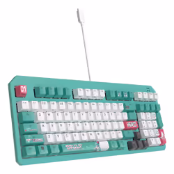 ASUS TUF Gaming K3 Gen II Hatsune Miku Edition clavier USB Multicolore - Vue supplémentaire 3