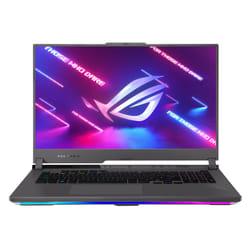 ASUS ROG Strix G17 G713PI-DR141W AMD Ryzen™ 9 7845HX Ordinateur portable 43,9 cm (17.3") Wide Quad HD 32 Go DDR5-SDRAM 1 To SSD NVIDIA GeForce RTX 4070 Wi-Fi 6E (802.11ax) Windows 11 Home Noir, Gris