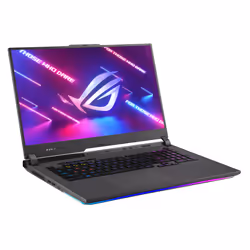 ASUS ROG Strix G17 G713PI-DR141W AMD Ryzen™ 9 7845HX Ordinateur portable 43,9 cm (17.3") Wide Quad HD 32 Go DDR5-SDRAM 1 To SSD NVIDIA GeForce RTX 4070 Wi-Fi 6E (802.11ax) Windows 11 Home Noir, Gris