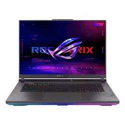ASUS ROG Strix G16 STRIX-G16-G614JVR-DRF247W Intel® Core™ i9 i9-14900HX Ordinateur portable 40,6 cm (16") Quad HD+ 16 Go DDR5-SDRAM 1 To SSD NVIDIA GeForce RTX 4060 Wi-Fi 6E (802.11ax) Windows 11 Home Gris