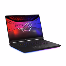ASUS ROG Strix SCAR 16 G635LW-RW011W Intel Core Ultra 9 275HX Ordinateur portable 40,6 cm (16") WQXGA 32 Go DDR5-SDRAM 2 To SSD NVIDIA GeForce RTX 5080 Wi-Fi 7 (802.11be) Windows 11 Home Allemand Noir