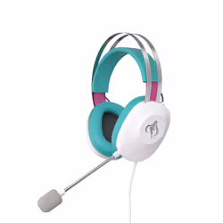 ASUS TUF Gaming H1 Gen II Hatsune Miku Edition Casque Avec fil À la main Jouer USB Type-A Rose, Turquoise, Blanc