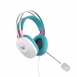 ASUS TUF Gaming H1 Gen II Hatsune Miku Edition Casque Avec fil À la main Jouer USB Type-A Rose, Turquoise, Blanc - Vue supplémentaire 6